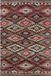 Safavieh Bright & Modern Indoor/Outdoor Geweven Vloerkleed, Montage Collectie, MTG246, Rust & Multi, 122 x 183 cm