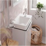Hansgrohe Tecturis S Wastafelkraan met afvoerplug CoolStart EcoSmart chroom 73305000