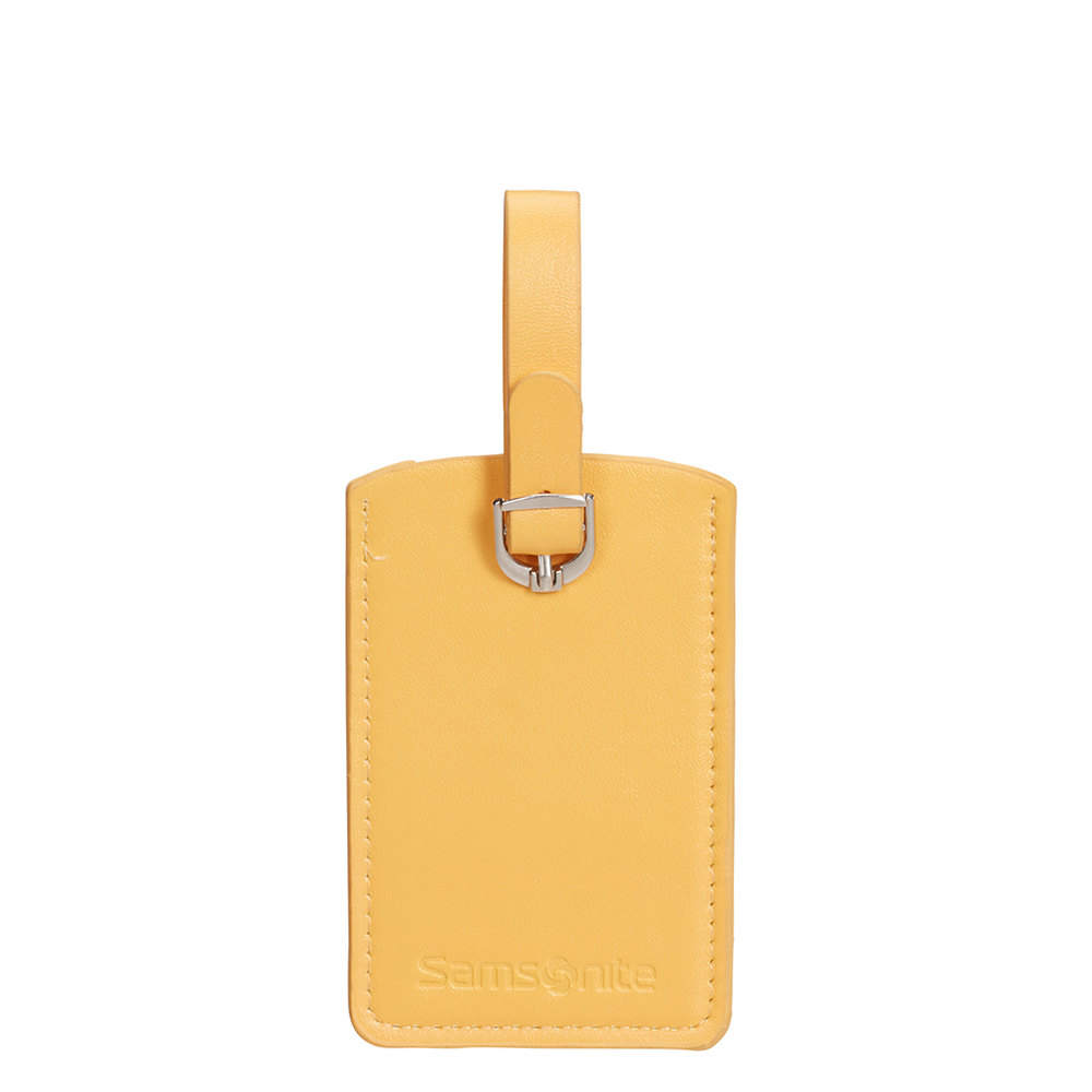 Samsonite Accessoires Rectangle Luggage Tag X2 sunflower Geel