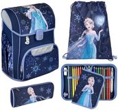 Scooli EasyStart Schulranzen-Set 5-delig Frozen donkerblauw
