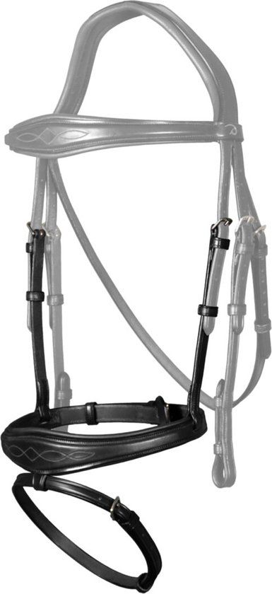 Dy'on Anatomic Flash Neusriem Zwart Pony