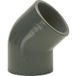 Coude en PVC-U 45° Raccord adhésif, 63 mm, Manchon adhésif double face