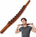 oCreon Houten Gua Sha Massagestok, houten massagestok met 31 massagekralen