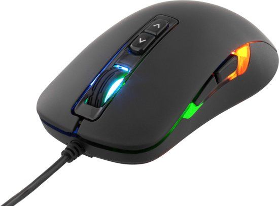 DELTACO GAM-029 Optische gaming muis - Zwart
