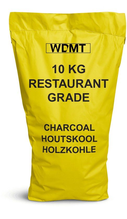 WDMT Premium Restaurantkwaliteit Houtskool 10KG