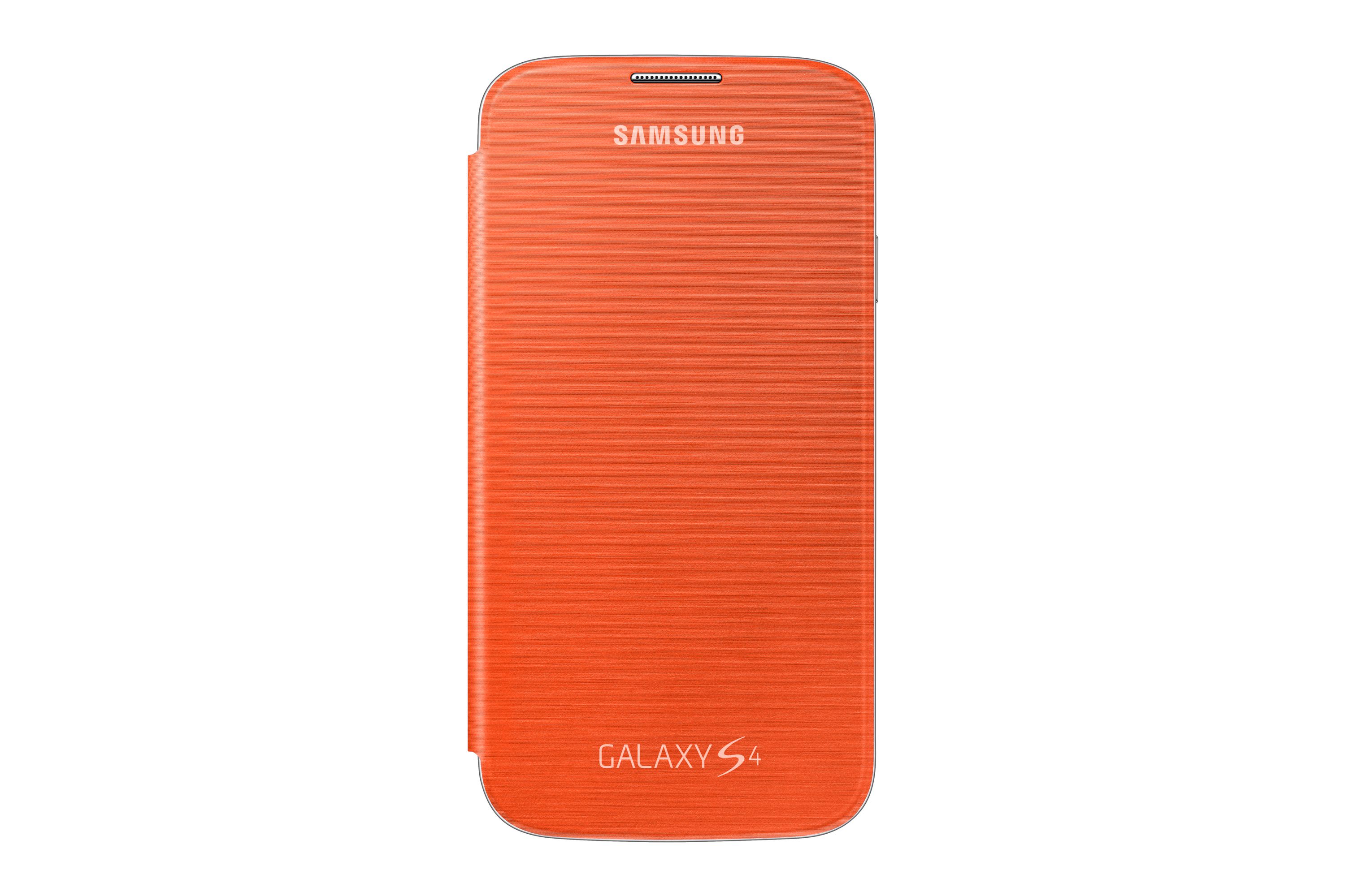 Samsung Flip Cover Galaxy S4 - Oranje
