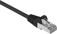 Goobay CAT 5e Patch Cable, SF/UTP, black 2 m