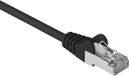 Goobay CAT 5e Patch Cable, SF/UTP, black 2 m