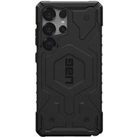 Urban Armor Gear UAG Pathfinder Series - Achterzijde behuizing voor mobiele telefoon - robuust - geschikt voor MagSafe - zwart - voor Samsung Galaxy S25 Ultra