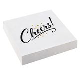 Amscan Servetten Cheers Golden Wishes 20 stuks