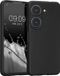 kwmobile hoesje geschikt voor ASUS Zenfone 10 / Zenfone 9 - Hoesje voor smartphone - Back cover in mat zwart