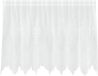 vidaXL Lacegordijn Wit 100 x 200 cm Polyester