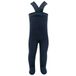 Ewers Baumwoll-Rippstrumpfhose mit Trägern – Marine – 56