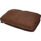 SUMG Jersey hoeslaken, zacht, rekbaar, 100% katoen, zilvergrijs/lichtgrijs, 200 x 220 cm + 40 cm spanhoogte voor waterbedden, kussenslopen