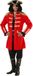 Widmann Finidi Piratenkapitein outfit voor volwassenen - Polyester - Rood - Small