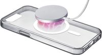 Cellularline Clear Mag Hoesje - Geschikt voor iPhone 16 E - MagSafe & Anti-Yellow & Antibacterieel - Transparant