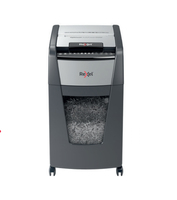 Rexel Optimum Auto+ 300X Micro-cut Shredder - Black/Grey
