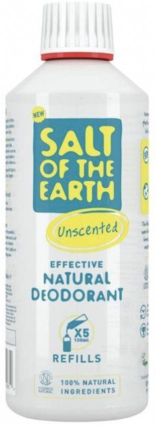 Salt of the Earth Unscented Natural Deodorant Refill - 500ml