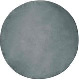 vidaXL Antislip vloerkleed van imitatie konijnenbont OLITE Antraciet