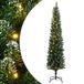 vidaXL Épicéa artificiel étroit avec 150 LED 150 cm