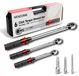 StarTech Set momentsleutels (mechanisch) - 6-delig - 4–165 ft-lb - 3 verlengstukken - voor fiets, motorfiets en auto - van metaallegering