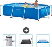 Intex Rechthoekig Frame Zwembad - 260 x 160 x 65 cm - Blauw