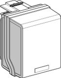 Schneider Electric Canalis KS - Aftakkast voor NF-zekering - Type: 10x38mm - 32A - 3L+N+P