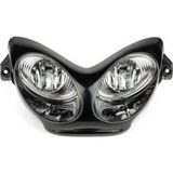 STR8 Phare double optique CAR-GLAS MBK Nitro Noir