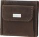bugatti Leer geldclip portemonnee Hunter RFID Dollarclip 8CC Metal Logo Brown bruine