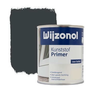 Wijzonol kunststof primer blauwgrijs 750 ml