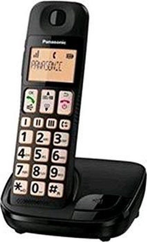 Panasonic KX-TGE110 DECT-telefoon Nummerherkenning Zwart