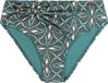 Protest MIXWraps Bikini Broekje Dames Hoge Taille Volledige Dekking Groen