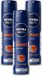 Nivea Men Sport Anti-Transpirant Déodorant Spray 150 ml - 3 pièces