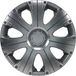 AutoStyle 4-Delige Wieldoppenset Racing 15-inch zilver