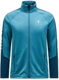 Peak Performance Rider Fleece Met Volledige Rits Blauw XL Man