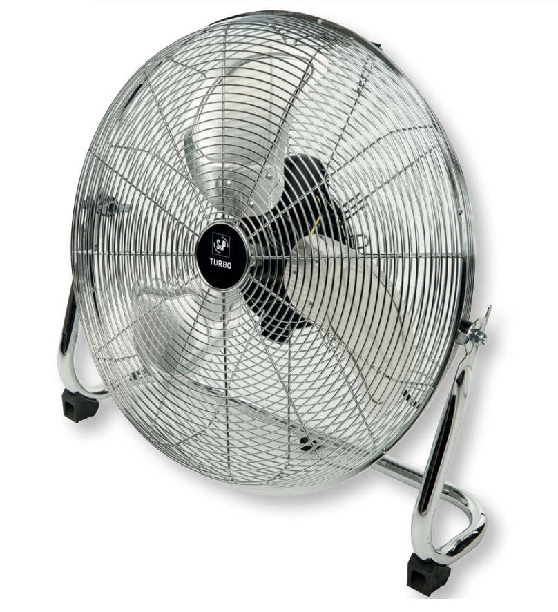 Soler & Palau TURBO-355 N - Huishoudelijke ventilator met bladen - Chroom