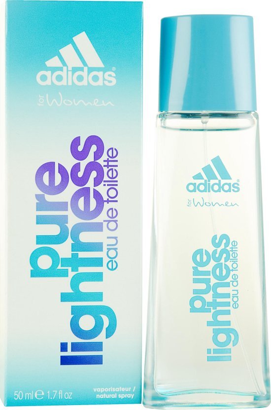 Adidas Pure Lightness Eau de toilette – bloemig-fruitig damesparfum met frisse geur – geeft een vitale, vrouwelijke aura – 1 x 50 ml eau de toilette / 50 ml / dames