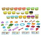 Play-Doh Adventkalender Glitterboetseerkleiset voor kinderen Meerkleurig
