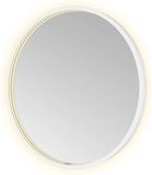 Hotbath &More Mirrors Round LED Badkamerspiegel - Rond - 60 cm - Mat Wit