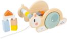 Janod - Sweet Cocoon - Houten trekfiguur - Slak met blokken