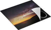 Chefcare Inductie Beschermer Vuurtoren Texel in de Nacht - 57,6x51,6 cm - Afdekplaat Inductie - Kookplaat Beschermer - Inductie Mat