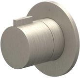 IVY Pact Symmetry Afbouwdeel voor Inbouwstopkraan met Rond Rozet - Geborsteld Nickel PVD