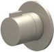 IVY Pact Symmetry Afbouwdeel voor Inbouwstopkraan met Rond Rozet - Geborsteld Nickel PVD