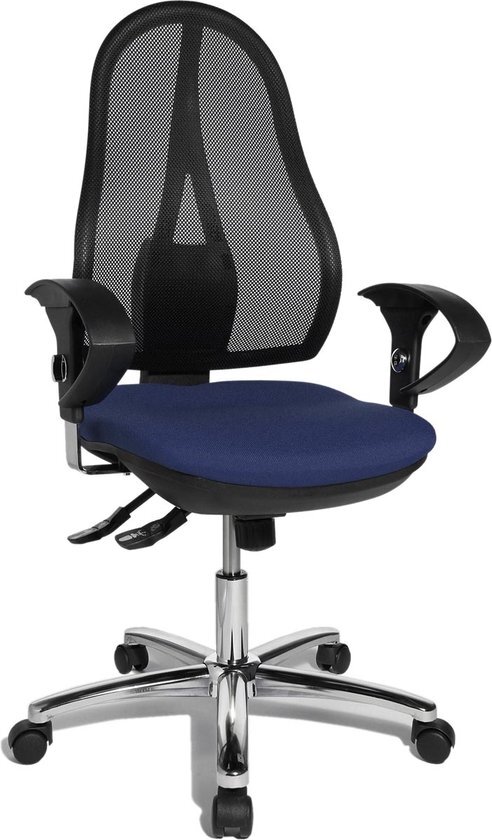 Topstar Bureaustoel Open Point® SY Deluxe Blauw