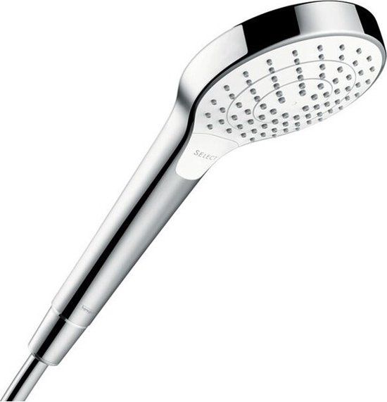 Hansgrohe Croma Select S handdouche vario - wit/chroom - 3 straalsoorten