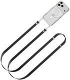 Spigen Crossbody Lanyard Strap DA30L | Geschikt voor iPhone 17 Serie Hoesjes met Lanyardgat | 3-in-1 Draagoptie | Zwart