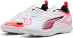 Puma 108333 Ultra 5 Play TT Fußballschuh Unisex Kinder Weiß / Schwarz EU 35