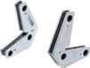 BGS technic BGS 9684 - Jeu de supports magnétiques puissants | forme en L | 2 pièces