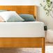 Zinus Conventioneel bed matrasschuim, wit, 135 x 190 cm