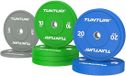 Tunturi Platinum Disques bumper - Set de 90kg